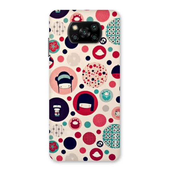 Quirky Back Case for Poco X3