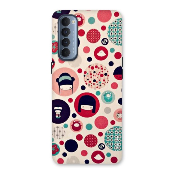 Quirky Back Case for Reno4 Pro