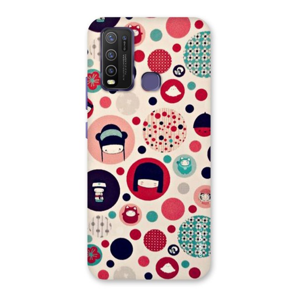 Quirky Back Case for Vivo Y30