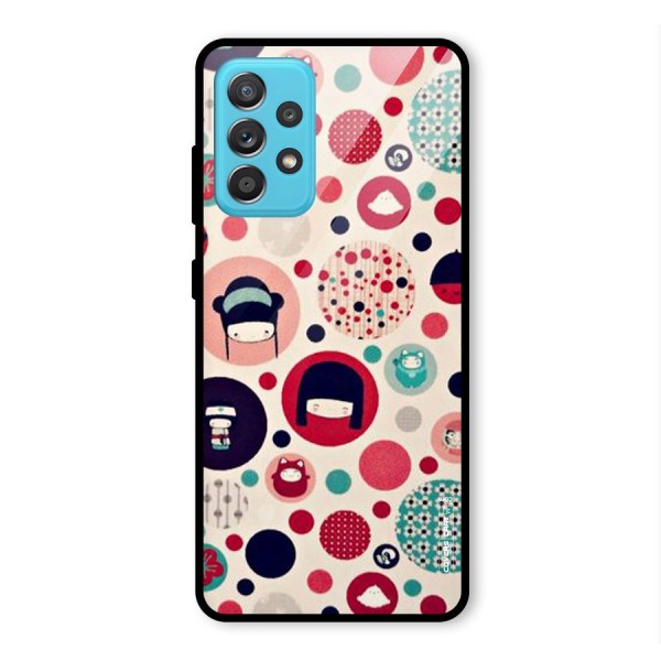 Quirky Glass Back Case for Galaxy A52s 5G