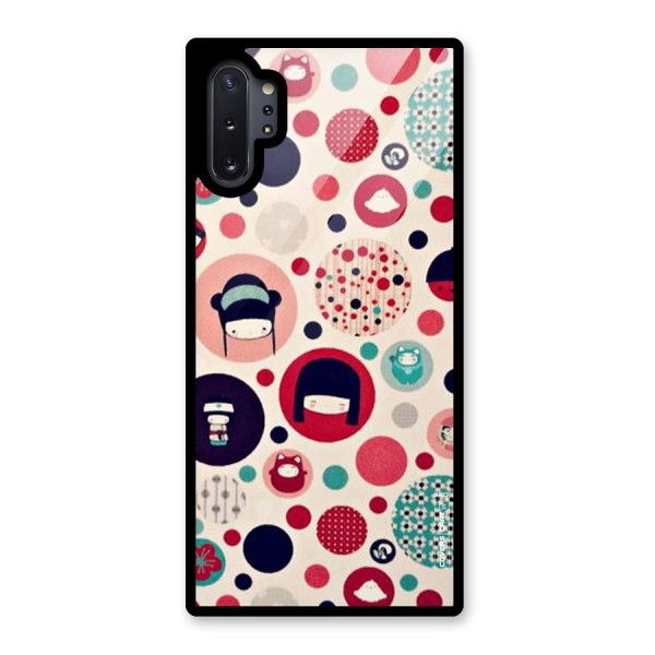 Quirky Glass Back Case for Galaxy Note 10 Plus