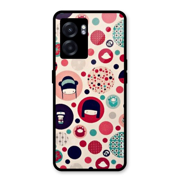 Quirky Glass Back Case for Oppo K10 (5G)