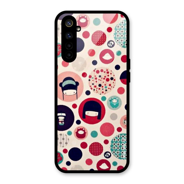 Quirky Glass Back Case for Realme 6