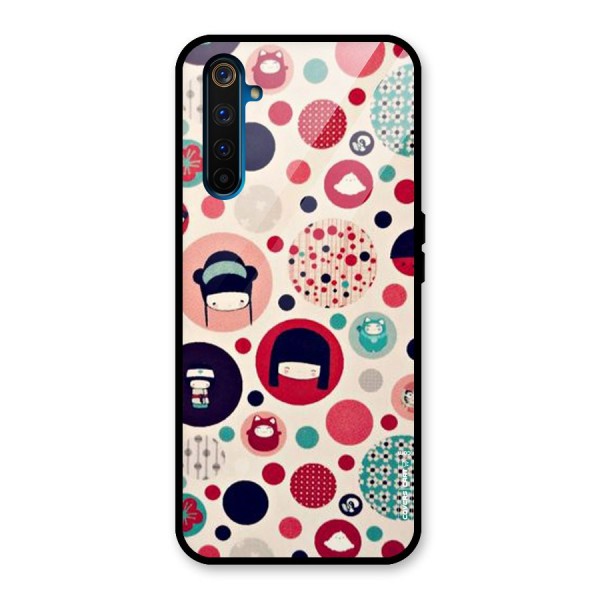 Quirky Glass Back Case for Realme 6 Pro