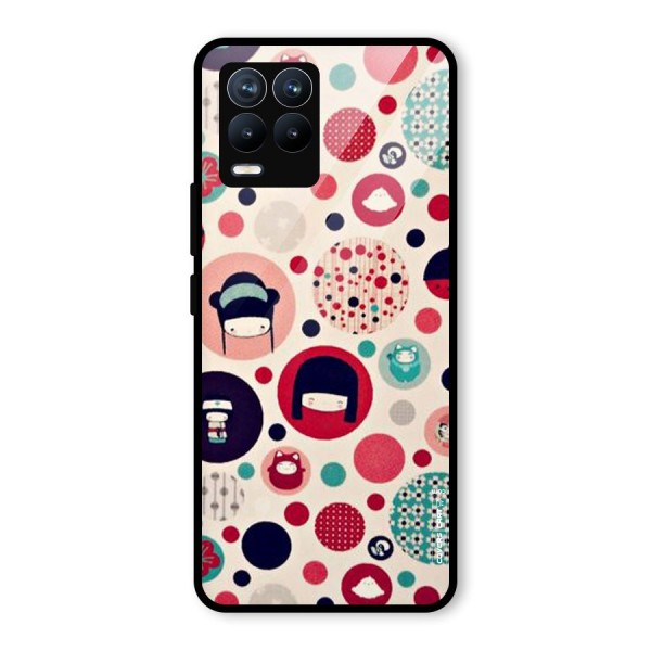 Quirky Glass Back Case for Realme 8 Pro