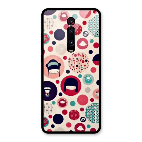 Quirky Glass Back Case for Redmi K20 Pro