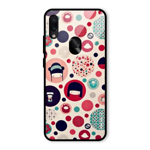 Quirky Glass Back Case for Redmi Note 7