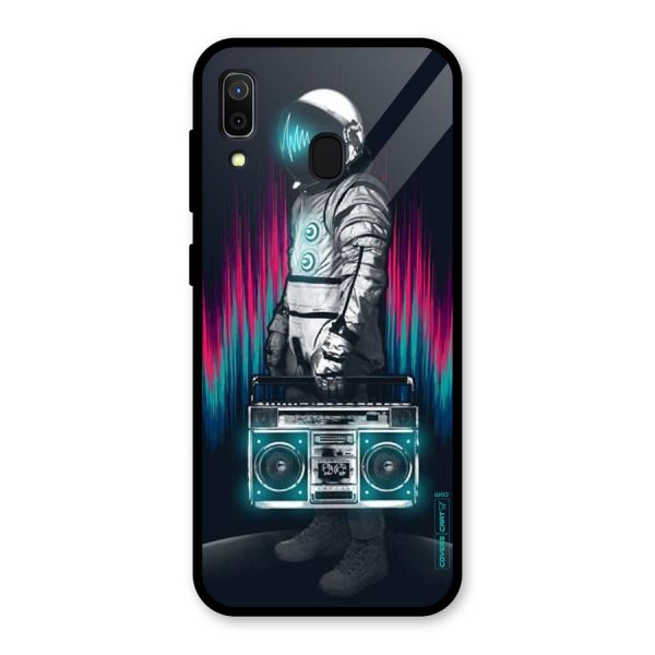 Radio Man Glass Back Case for Galaxy A30