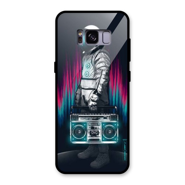 Radio Man Glass Back Case for Galaxy S8