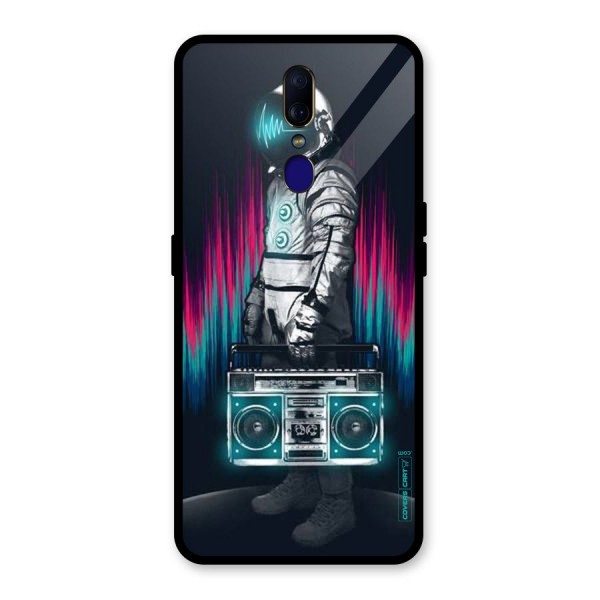 Radio Man Glass Back Case for Oppo F11