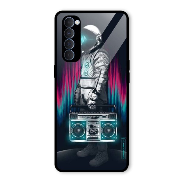 Radio Man Glass Back Case for Oppo Reno4 Pro