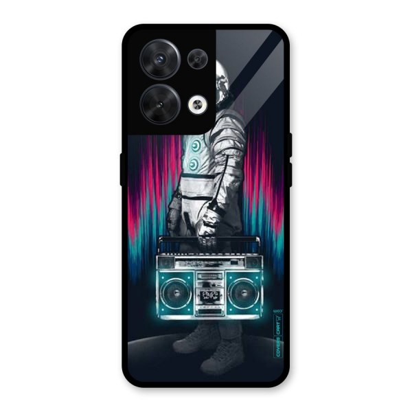 Radio Man Glass Back Case for Oppo Reno8 5G