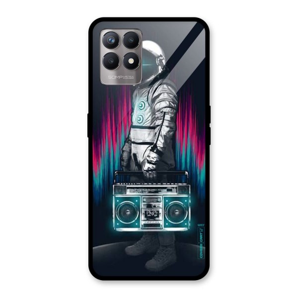 Radio Man Glass Back Case for Realme 8i