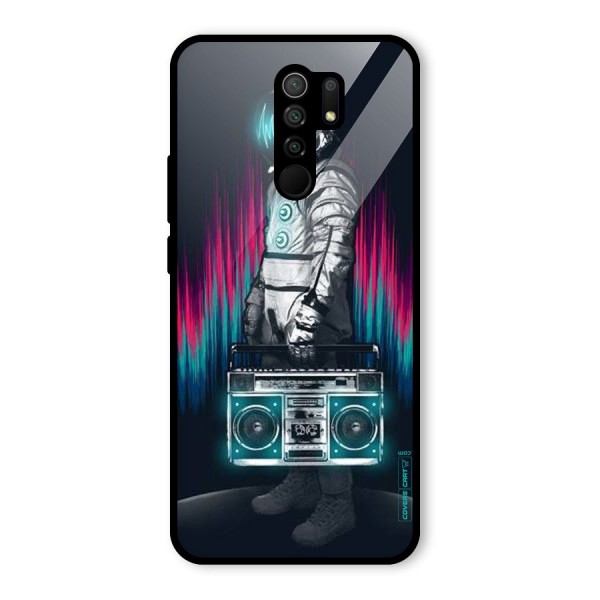 Radio Man Glass Back Case for Redmi 9 Prime