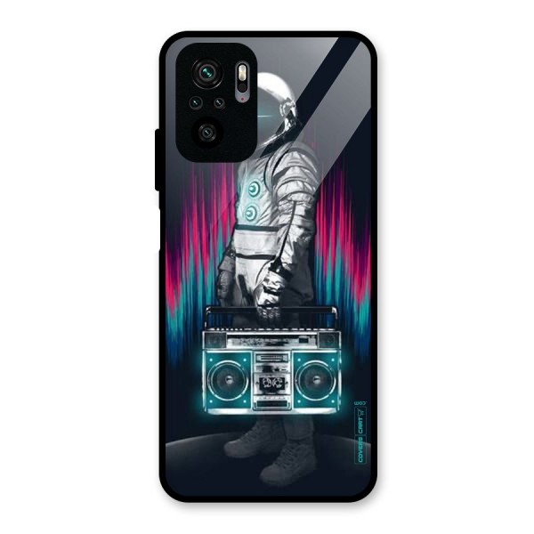 Radio Man Glass Back Case for Redmi Note 10