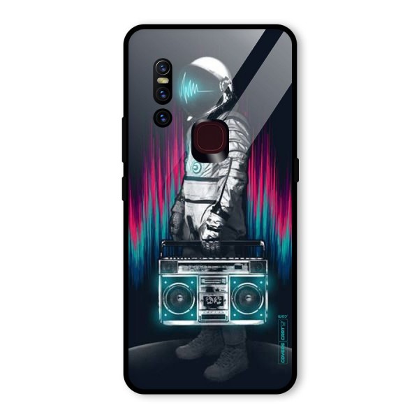 Radio Man Glass Back Case for Vivo V15