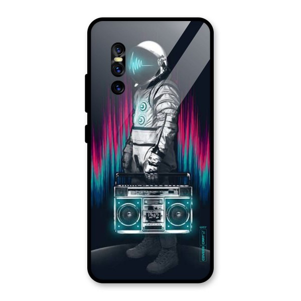 Radio Man Glass Back Case for Vivo V15 Pro