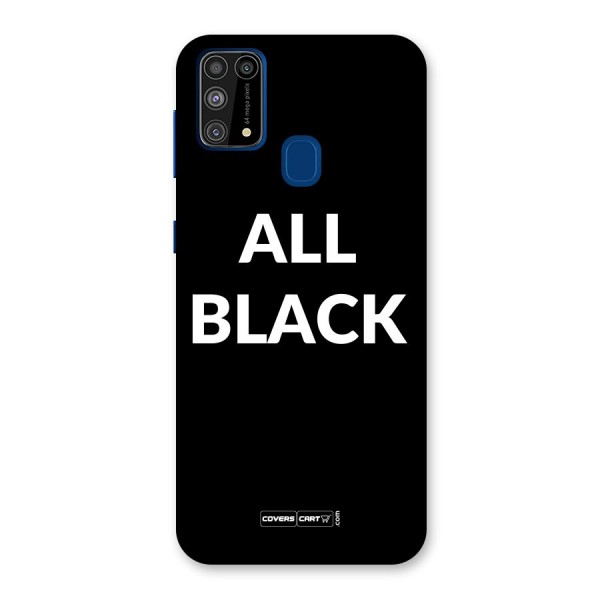 Raftaar All Black Back Case for Galaxy F41