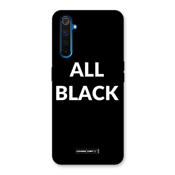 Raftaar All Black Back Case for Realme 6 Pro