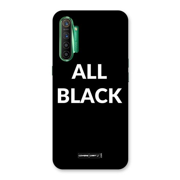 Raftaar All Black Back Case for Realme X2