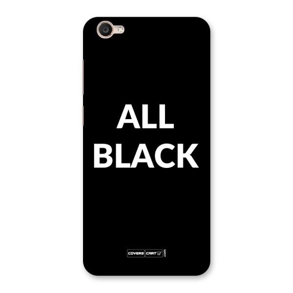 Raftaar All Black Back Case for Vivo Y55s