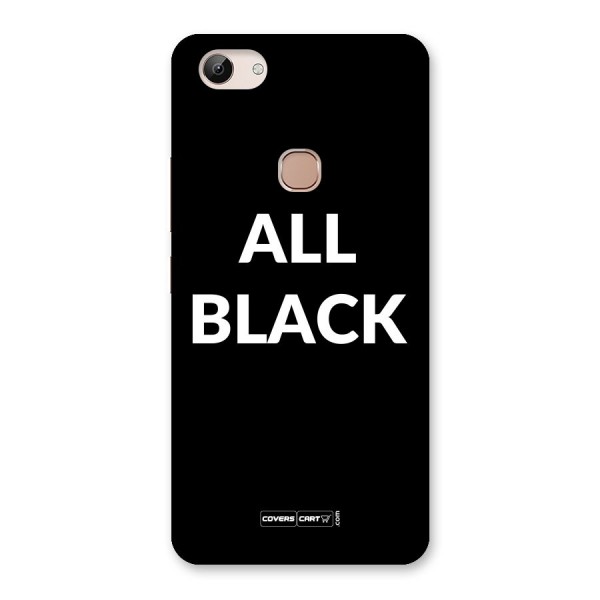 Raftaar All Black Back Case for Vivo Y83