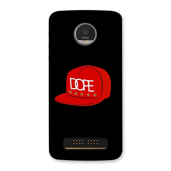 Raftaar Dope Back Case for Moto Z Play