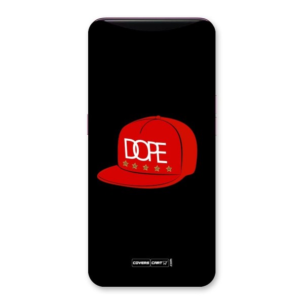 Raftaar Dope Back Case for Oppo Find X