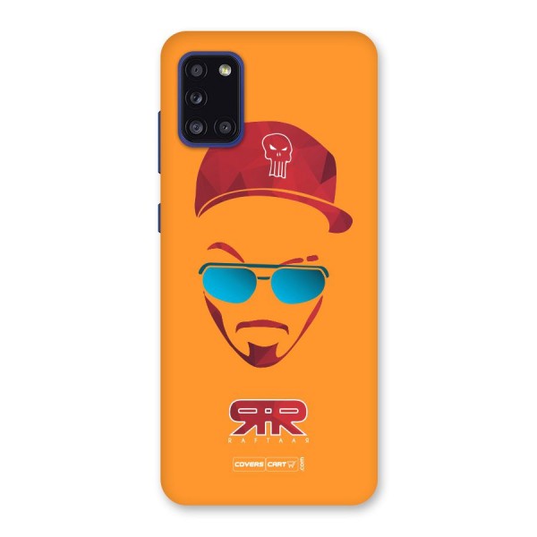 Raftaar Orange Back Case for Galaxy A31