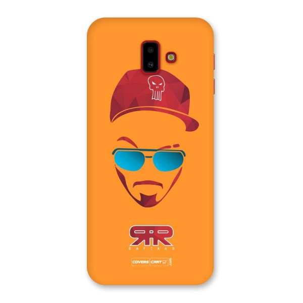 Raftaar Orange Back Case for Galaxy J6 Plus