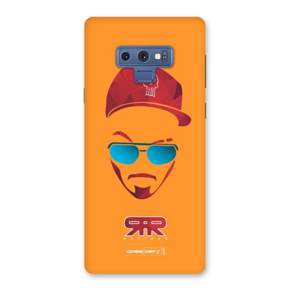 Raftaar Orange Back Case for Galaxy Note 9