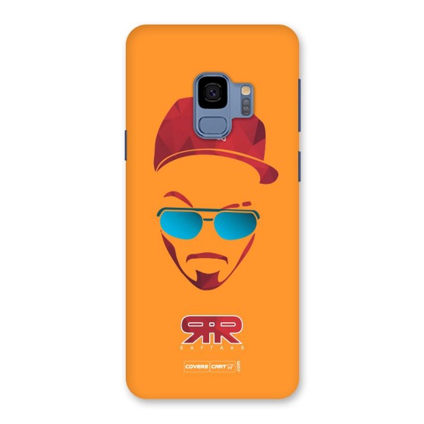 Raftaar Orange Back Case for Galaxy S9