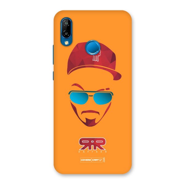 Raftaar Orange Back Case for Huawei P20 Lite