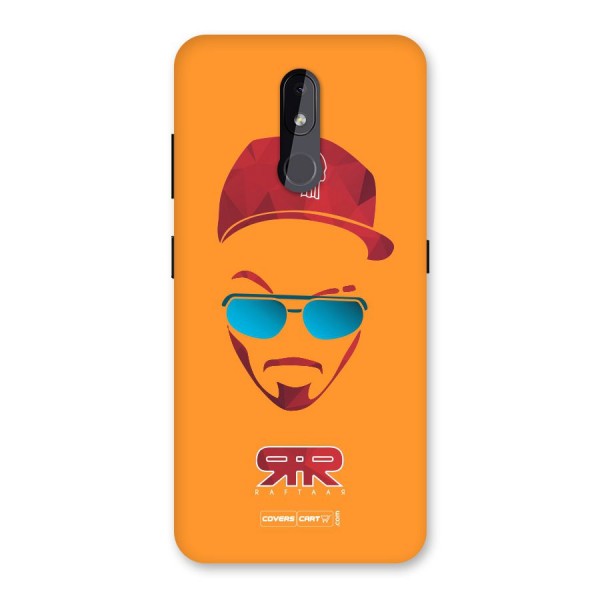 Raftaar Orange Back Case for Nokia 3.2