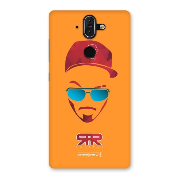 Raftaar Orange Back Case for Nokia 8 Sirocco