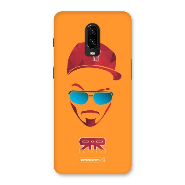 Raftaar Orange Back Case for OnePlus 6T