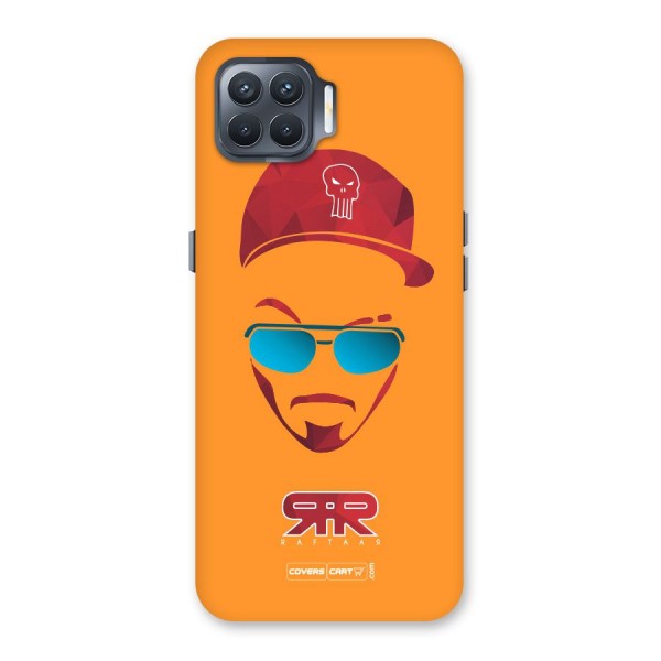 Raftaar Orange Back Case for Oppo F17 Pro