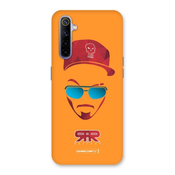 Raftaar Orange Back Case for Realme 6