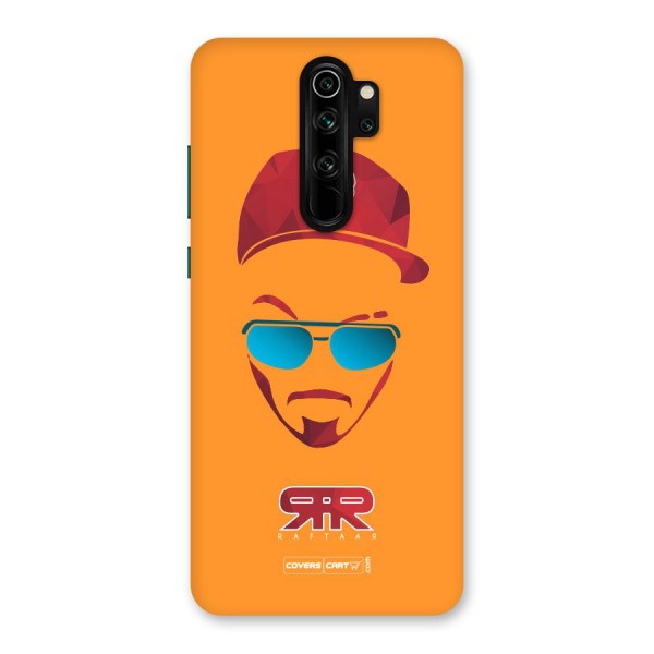 Raftaar Orange Back Case for Redmi Note 8 Pro