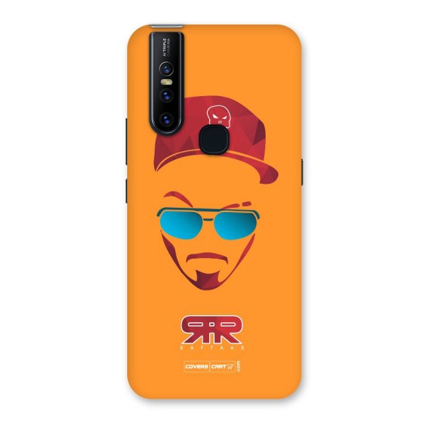 Raftaar Orange Back Case for Vivo V15