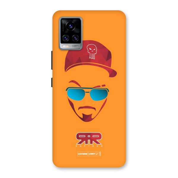 Raftaar Orange Back Case for Vivo V20 Pro