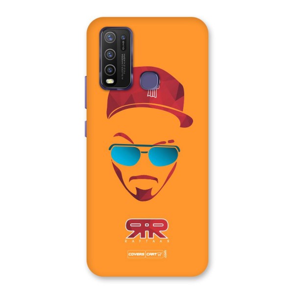 Raftaar Orange Back Case for Vivo Y30