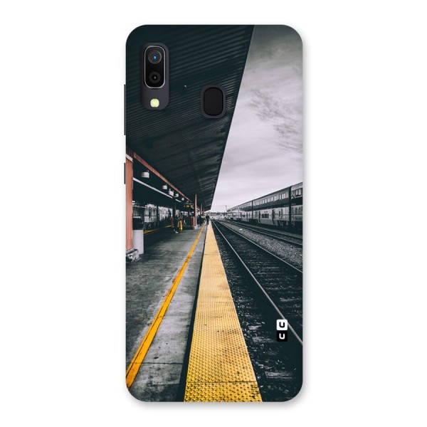 Railway Track Back Case for Galaxy A20