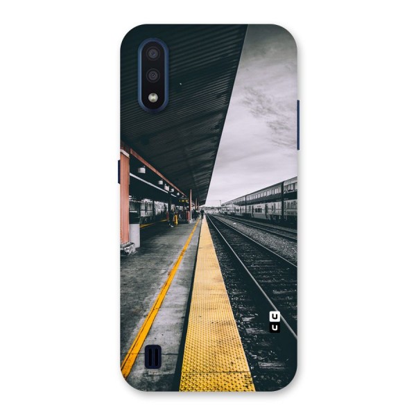 Railway Track Back Case for Galaxy M01