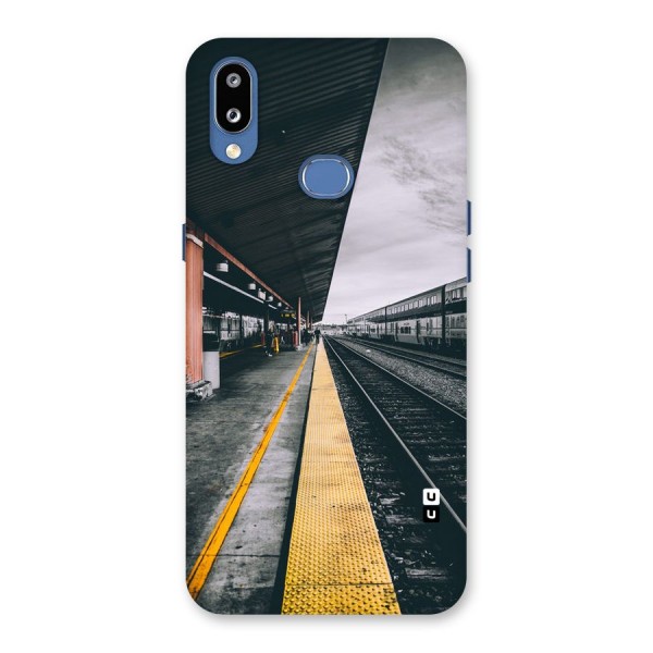 Railway Track Back Case for Galaxy M01s