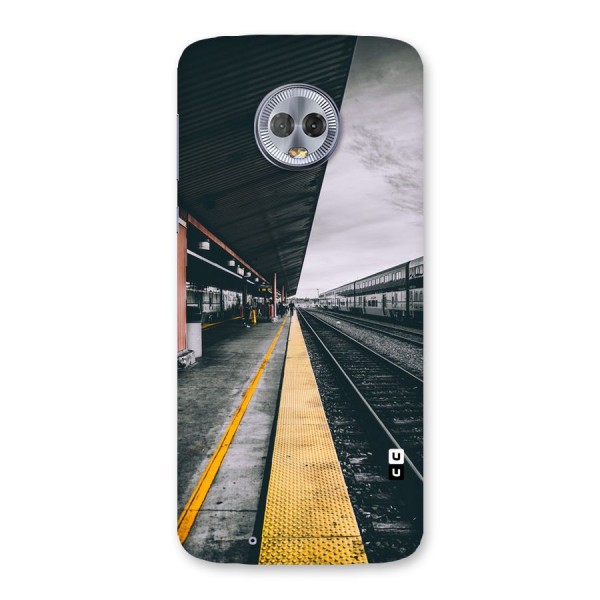 Railway Track Back Case for Moto G6