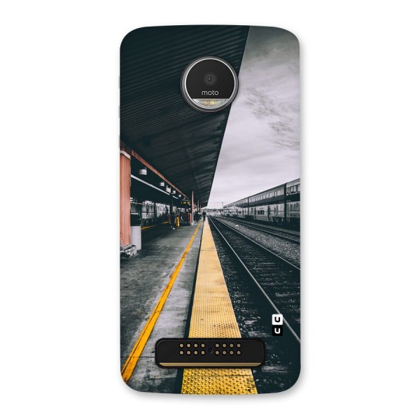 Railway Track Back Case for Moto Z Play