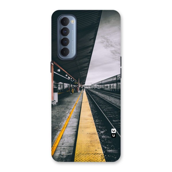 Railway Track Back Case for Reno4 Pro