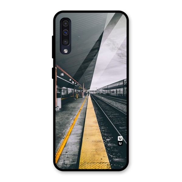 Railway Track Glass Back Case for Galaxy A50s