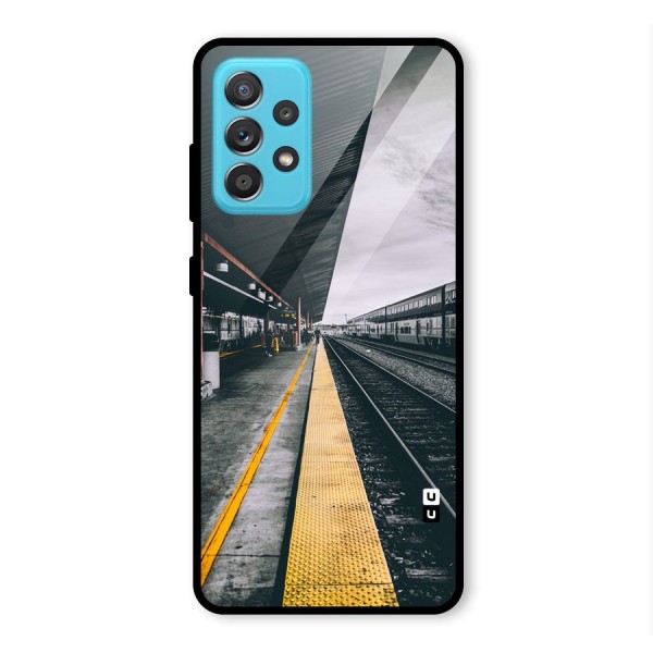 Railway Track Glass Back Case for Galaxy A52s 5G